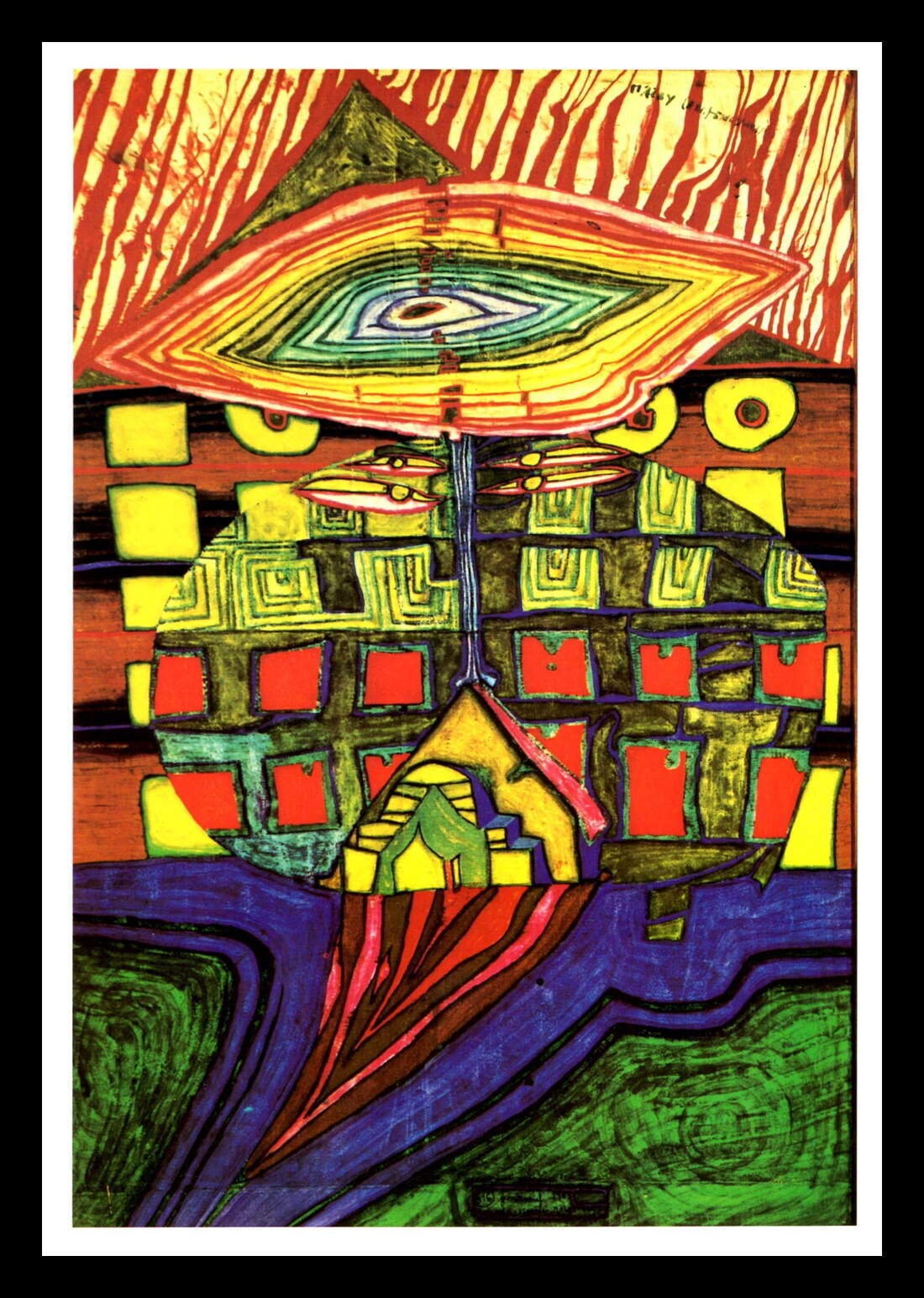 アート・デザイン・音楽 HUNDERT WASSER    HARRY BAND アート・デザイン・音楽 HUNDERT WASSER HARRY BAND アート