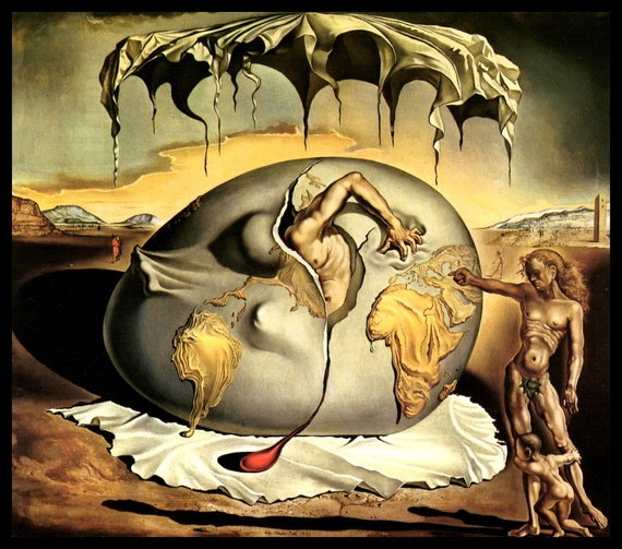 ARTISTE  PEINTRE / SALVADOR DALI Il_570xN.995740409_gdcf