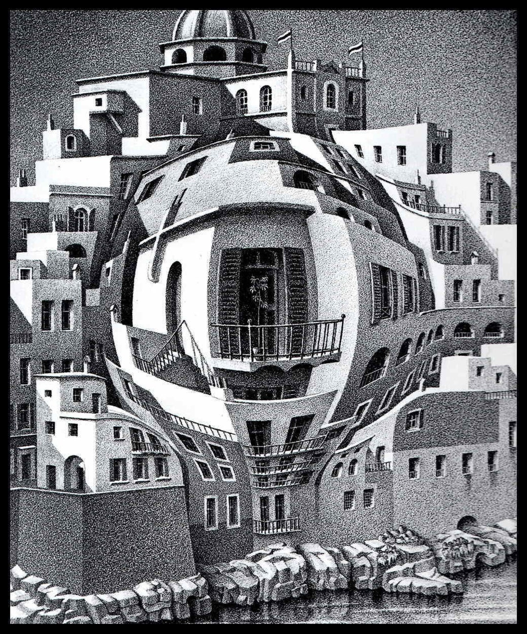 MC Escher Print, Escher Art, 
