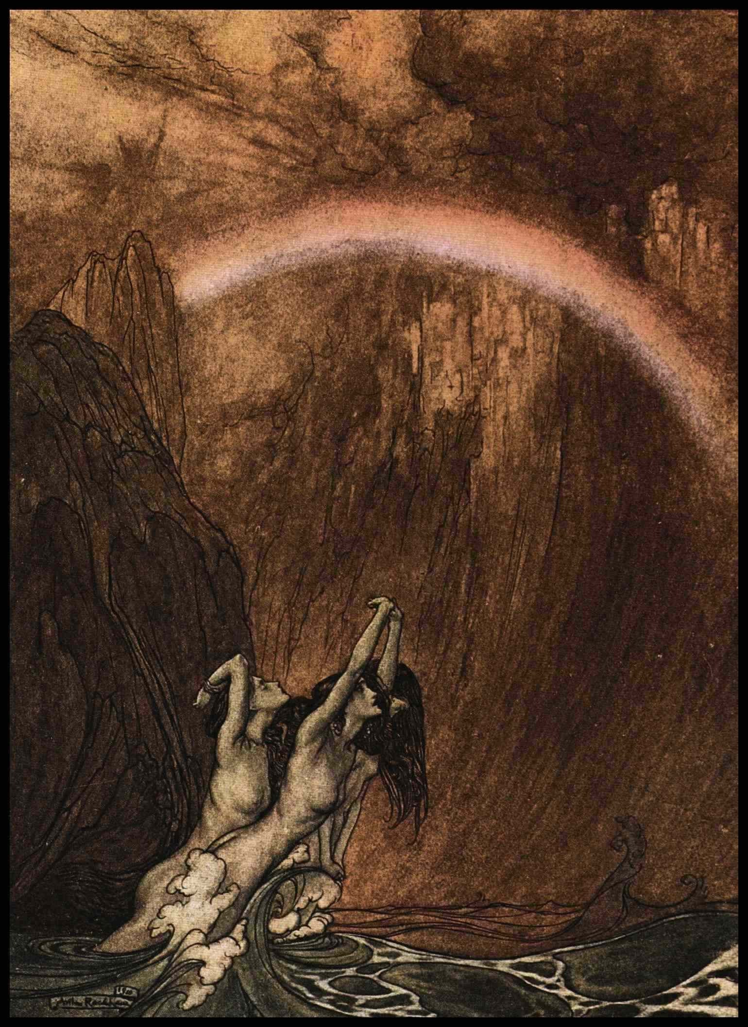 Arthur Rackham Print, Fairy Tale Print, Folklore, Fantasy Wall Art ...
