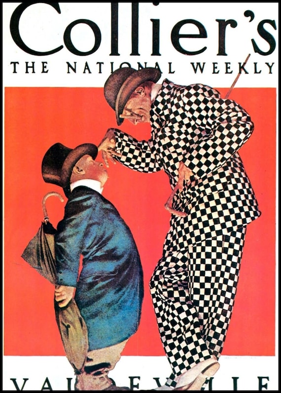 Maxfield Parrish Print, Collier's Magazine Cover - June 1908