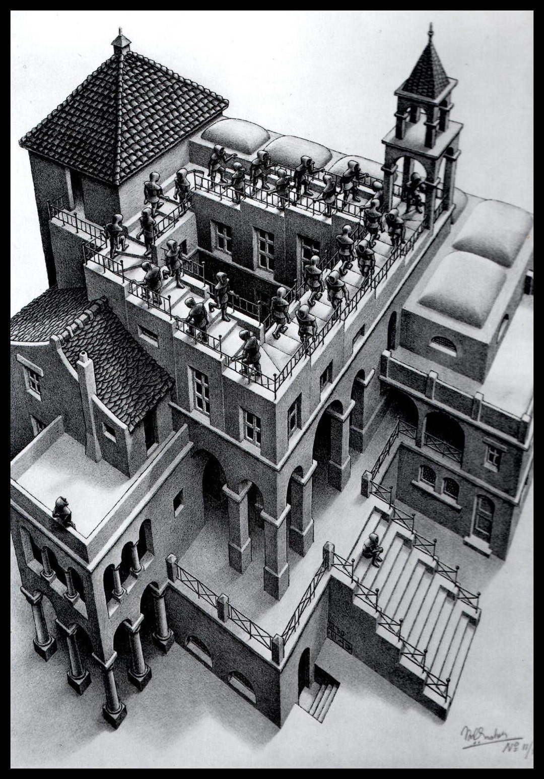 【未開封】ESCHER ASCENDING AND DESCENDING Ascending and Descending - Wikipedia