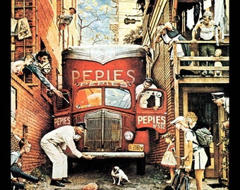 Norman Rockwell Print, 