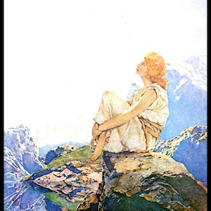 Maxfield Parrish, Art Nouveau, Parrish Prints, Home Decor, Art Nouveau Prints, Wall Hanging, Maxfield Partish, Parrish Print, Nouveau