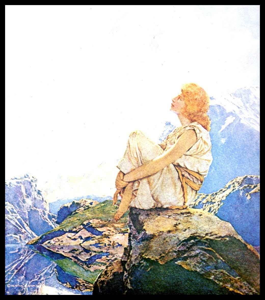 Maxfield Parrish, Art Nouveau, Parrish Prints, Home Decor, Art Nouveau Prints, Wall Hanging, Maxfield Partish, Parrish Print, Nouveau
