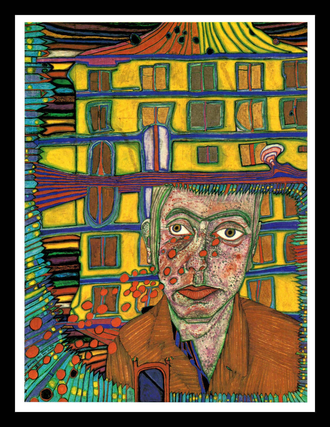 Hundertwasser, Hundertwasser Art, Expressionism, Hundertwasser Style, Modern Art, Matted 11 X 14, Abstract Art, Contrmporary Art, Spirals - Etsy Hundertwasser, Hundertwasser Art, Expressionism, Hundertwasser Style, Modern Art, Matted 11 X 14, Abstract Art, Contrmporary Art, Spirals - Etsy