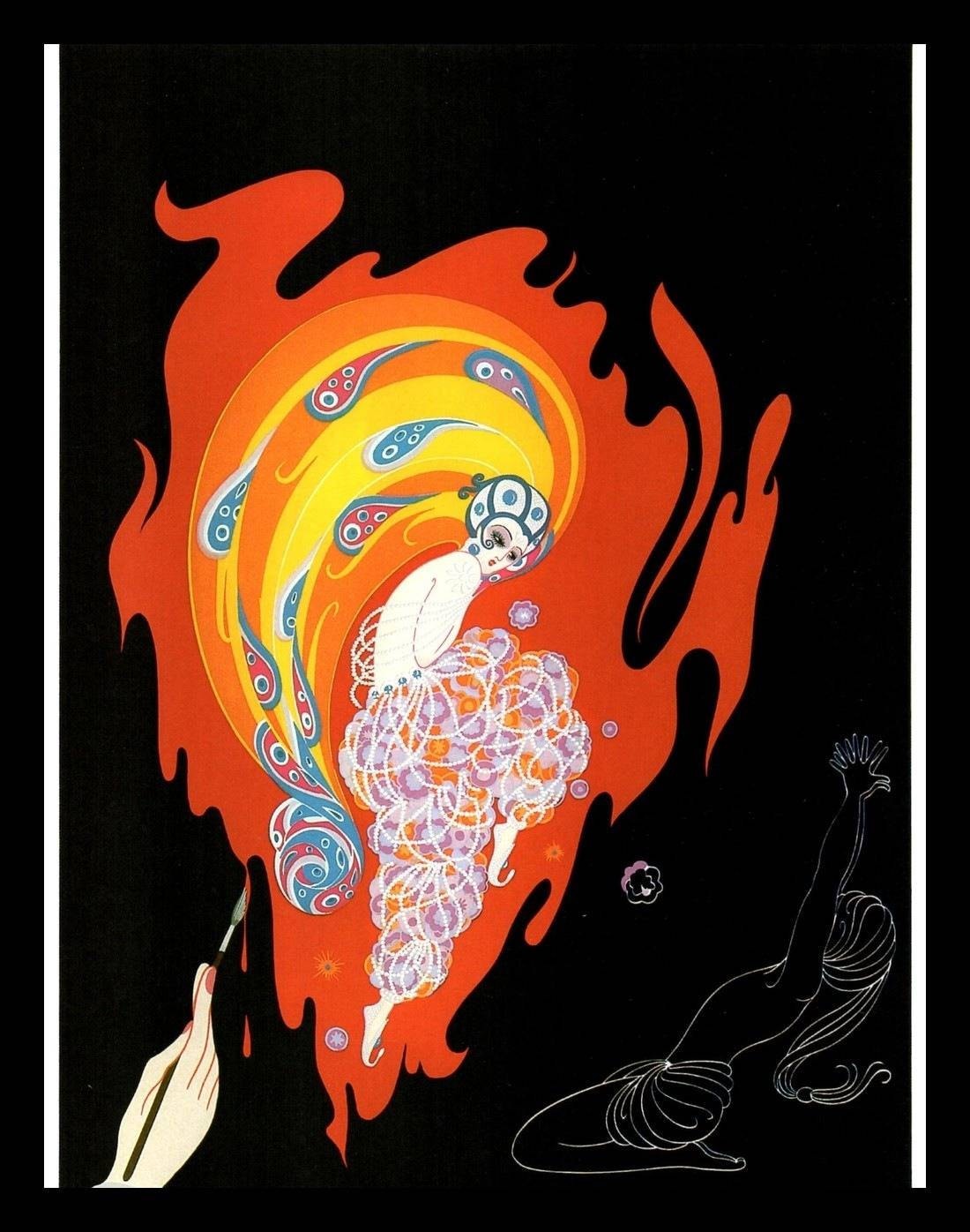 Erte Poster - Etsy