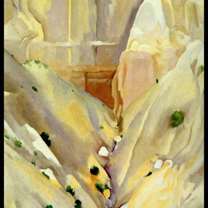 Georgia O&#39;Keeffe, Southwestern Art, Georgia O&#39;Keefe, O&#39;Keefe Print, Georgia Okeefe, New Mexico, &quot;Cliffs Beyond Abiquiu&quot;, Vintage, Wall Art