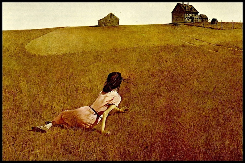 Andrew Wyeth Print Christina's World Etsy