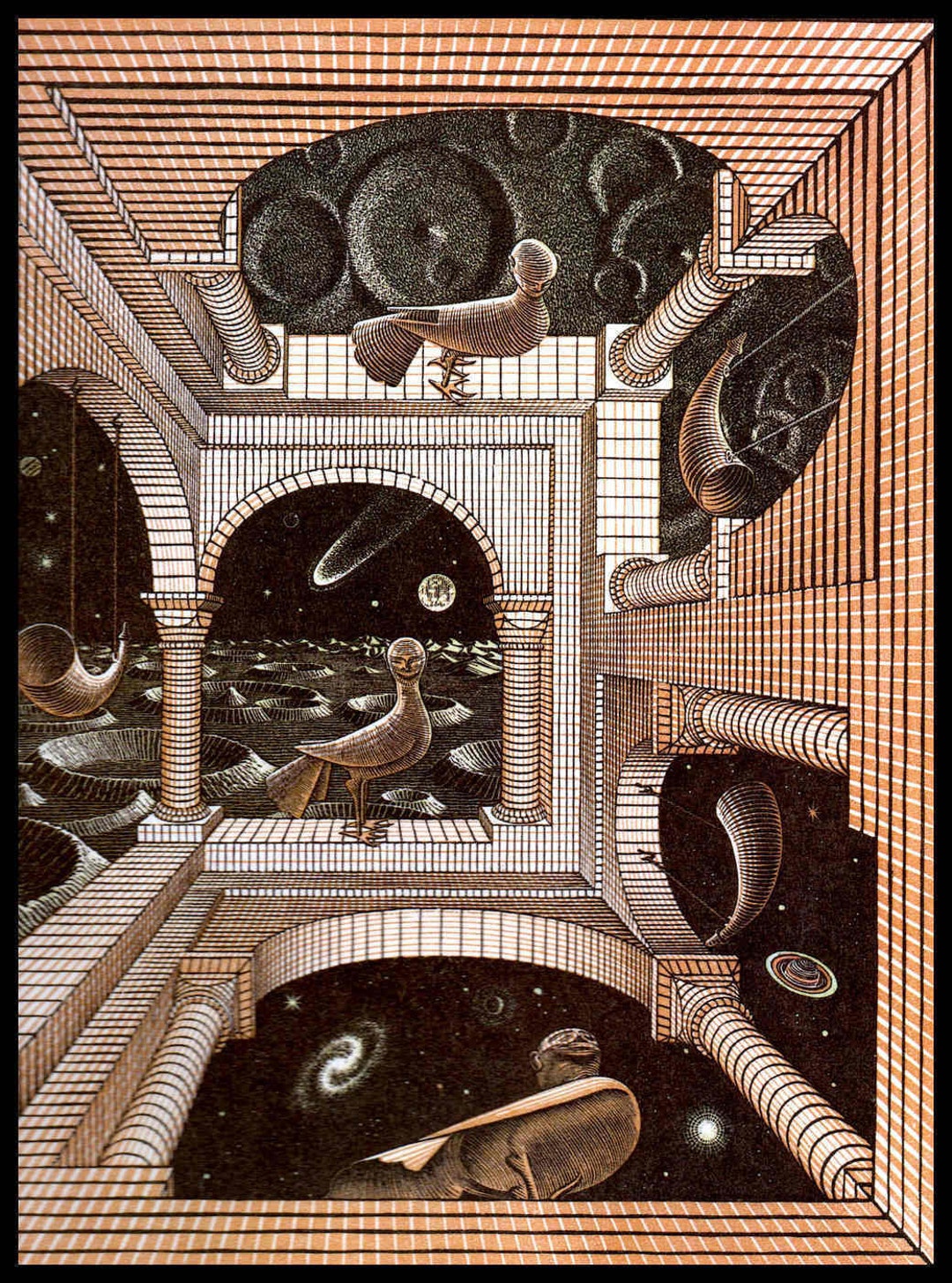 アート・デザイン・音楽 THE WORLD OF M.C. ESCHER / 1987 THE WORLD OF M.C. ESCHER, Exhibition Catalogue / 1987 | eBay