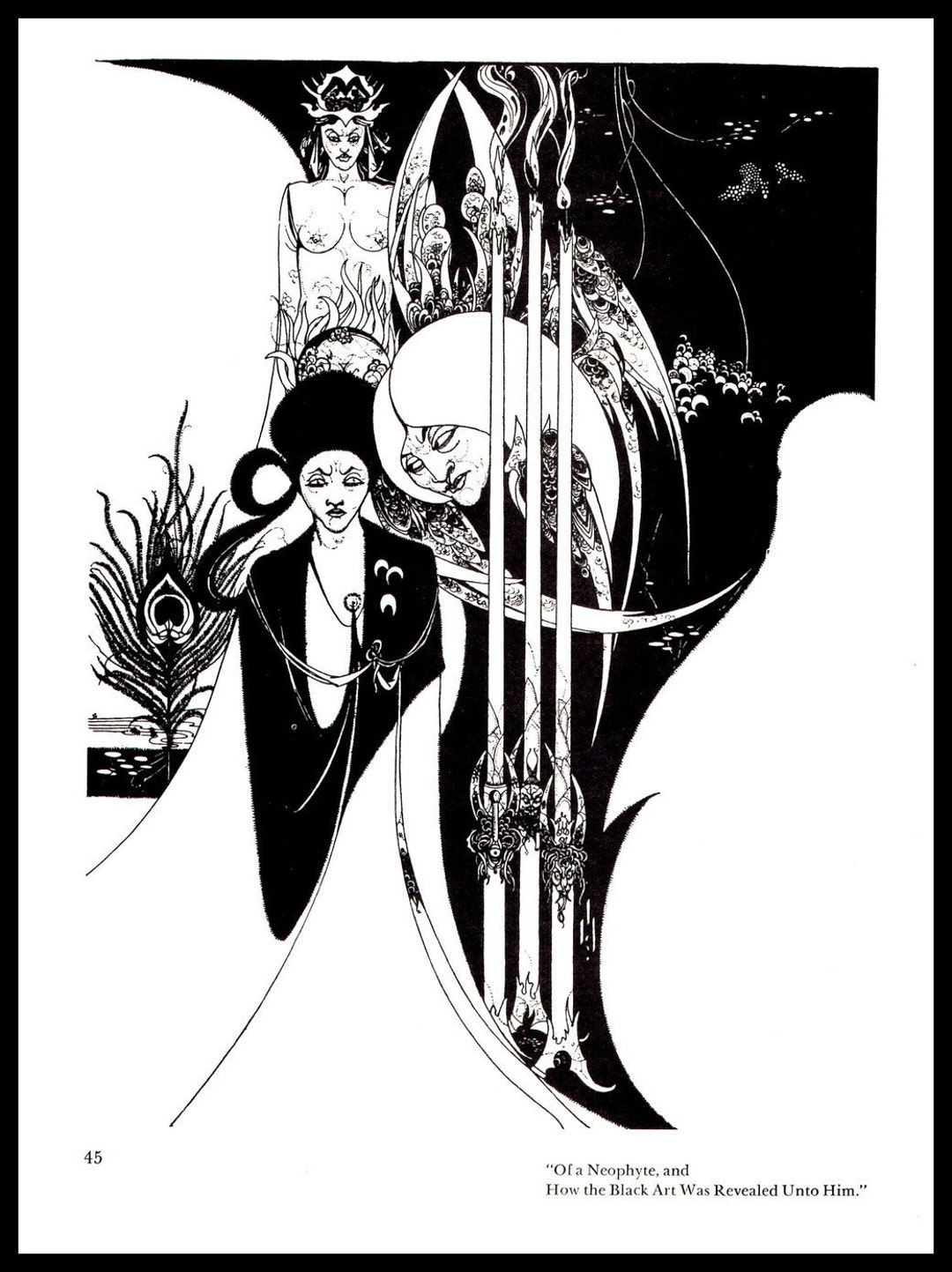 Aubrey Beardsley, Art Nouveau, Art Nouveau Print, Art