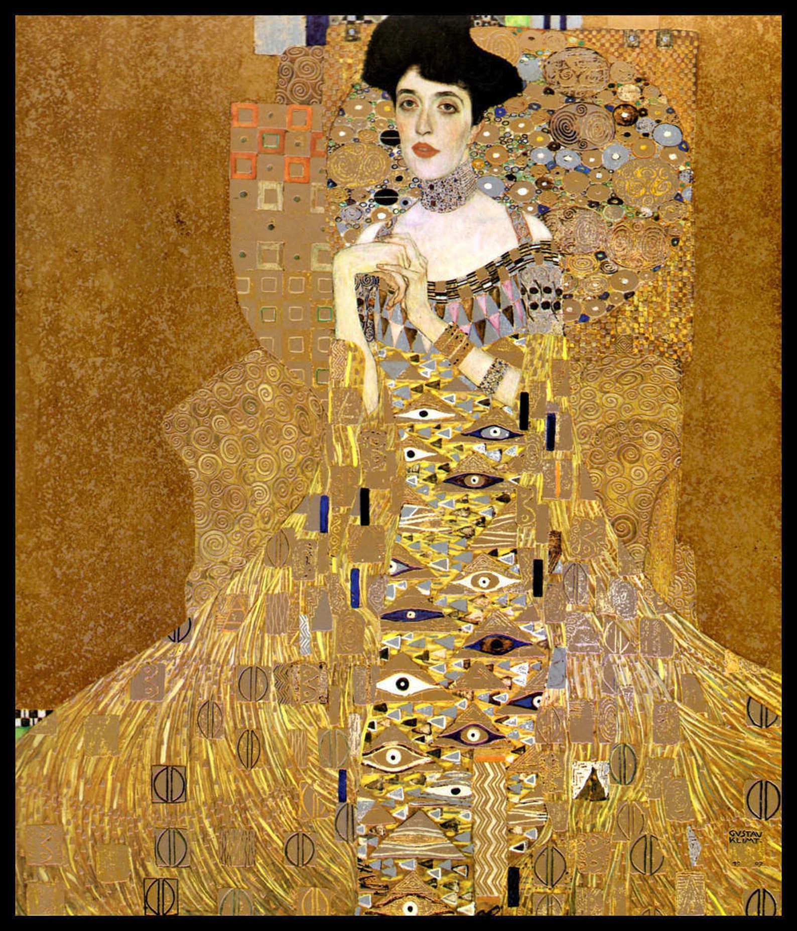 Климт женщина в золотом картина. Густав климт (1862 – 1918). Густав климт Золотая Адель. Портрет Адели блох-Бауэр Густава. Гу́став климт. Портрет Адели блох-Зауэр. 1907..