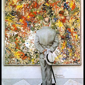 Norman Rockwell Print, 