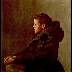 Andrew Wyeth, Andrew Wyeth Print, Fine Art Print, Vintage Wyeth Print, American Artist, Wyeth Painting, Americana,&quot;Nicholas&quot;