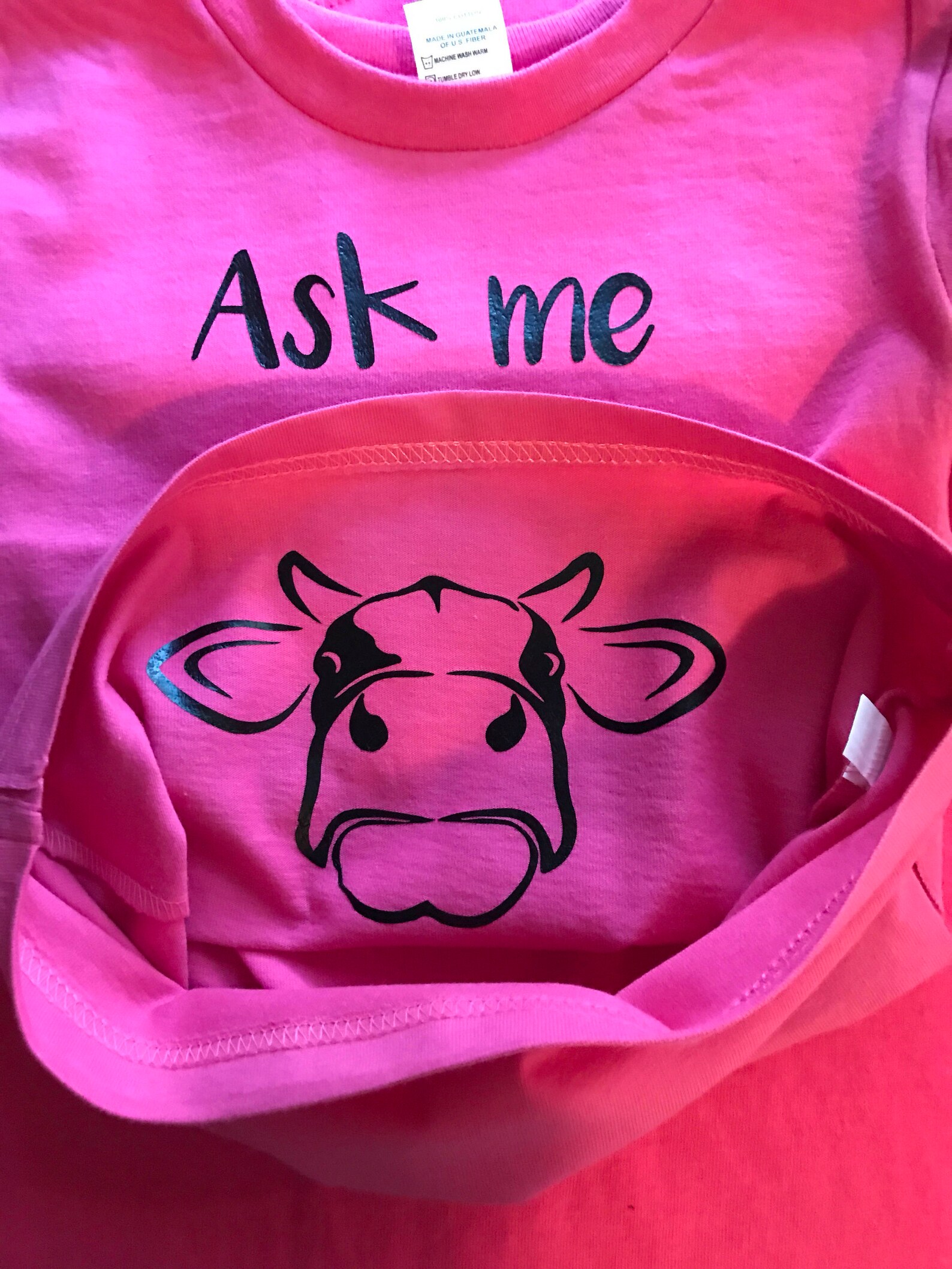 Cow Shirt, Ask Me About My Moo Cow Shirt, Farm Shirt, Funny Toddler and