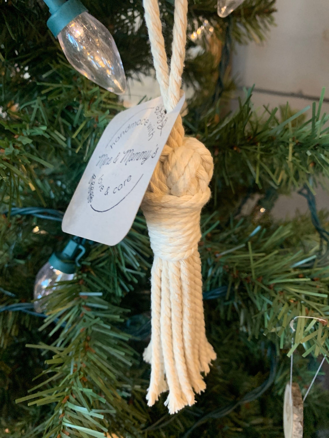 Christmas Ornaments Tassel Ornament Boho Christmas Etsy New Zealand