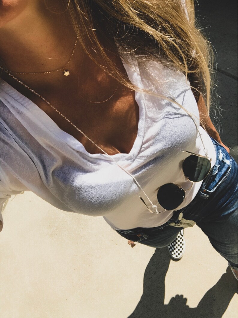 Gold Star Necklace