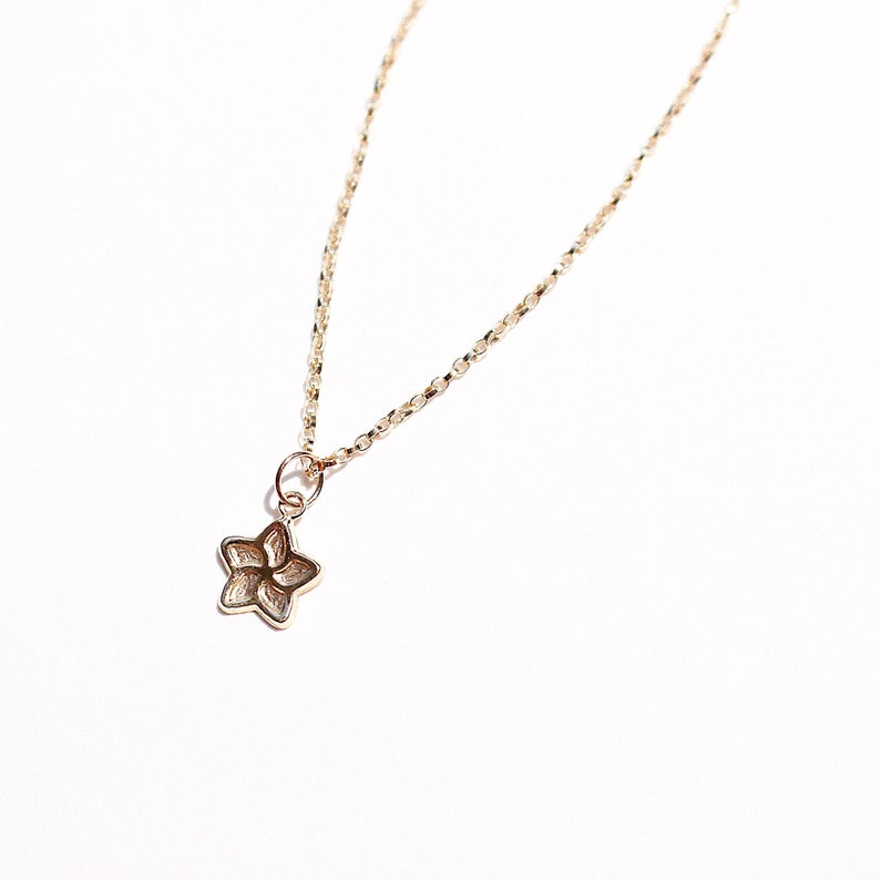 Gold Star Necklace
