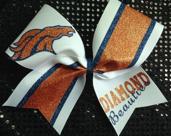 Cheer Mascot with two glitter colors