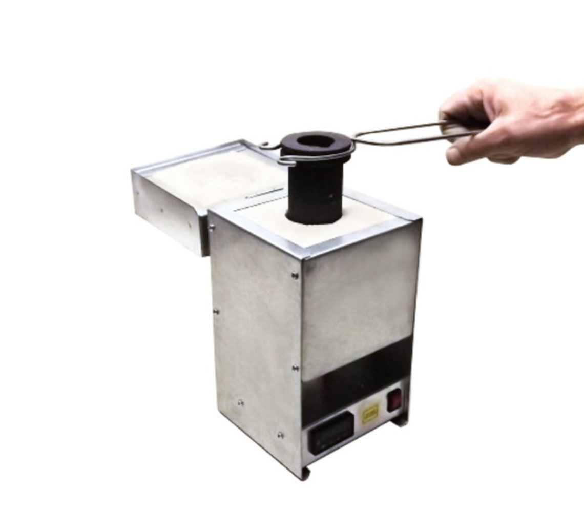 Metal melting kiln 33oz 1000 gr pure gold crucible Etsy