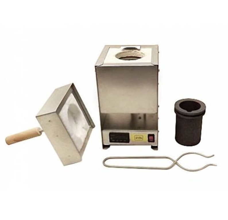 Metal melting kiln 33oz 1000 gr pure gold crucible Etsy