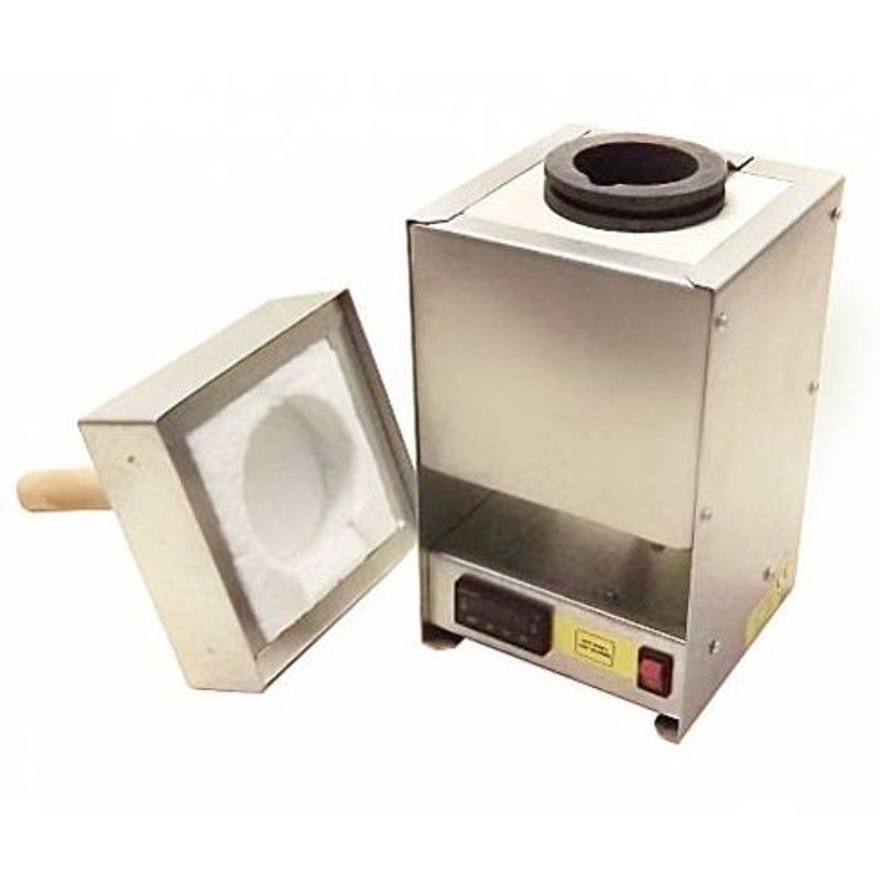 Metal melting kiln 33oz 1000 gr pure gold crucible Etsy