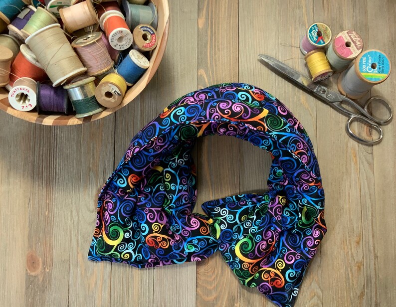 Flax Seed Rice Heating Pad Hot Cold Pack Microwaveable Etsy