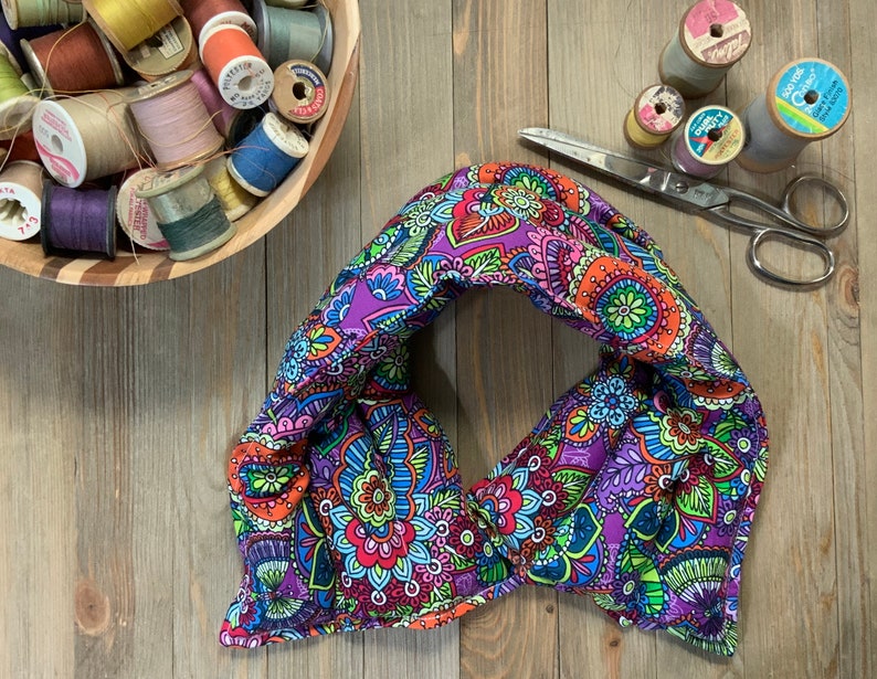 Flax Seed Rice Heating Pad Hot Cold Pack Microwaveable Etsy