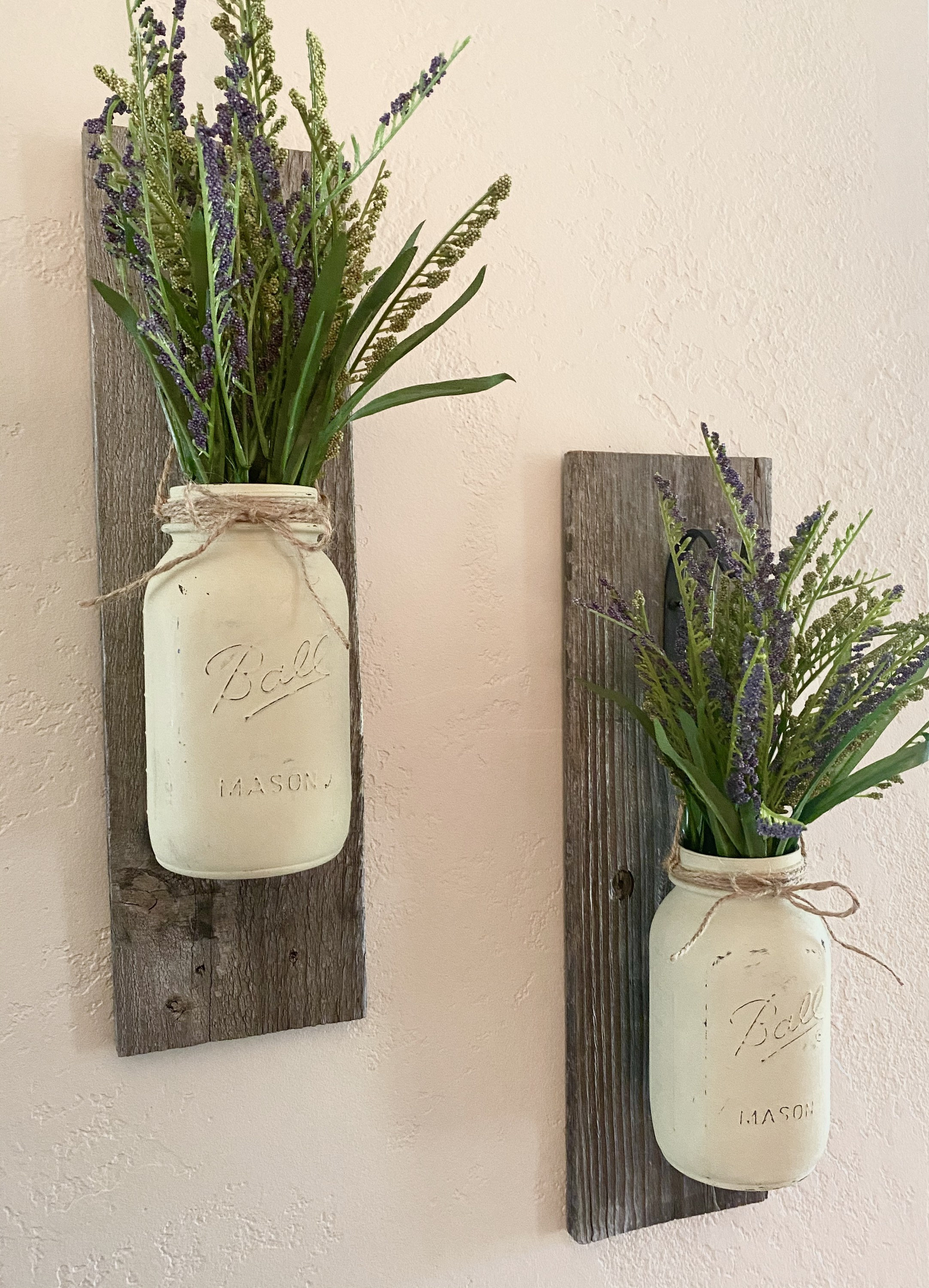 Mason Jar Wall Decor Etsy