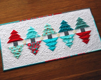 Christmas Reflections Table Runner & Mini Quilt Pattern (PDF)