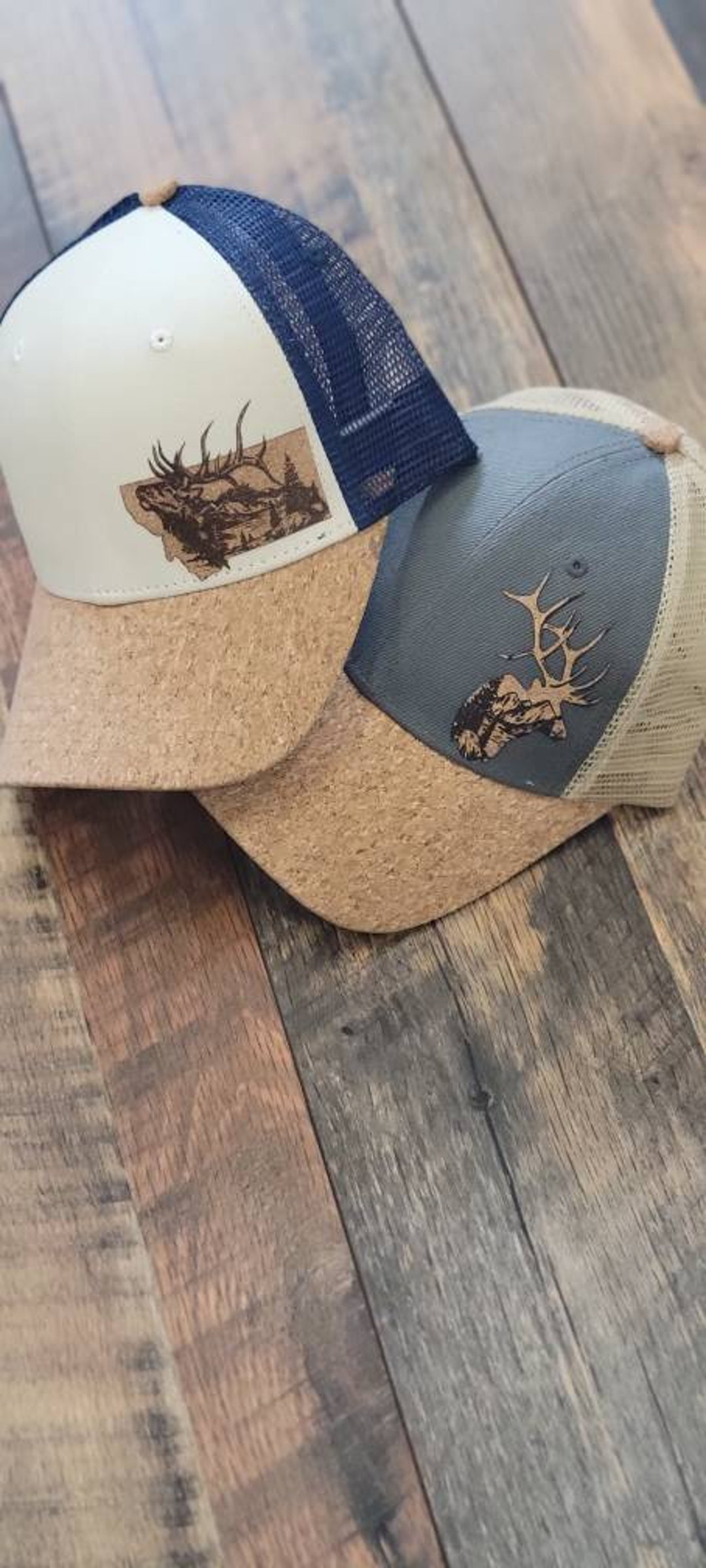 Cork Bill, Multiple Patch Options - Etsy
