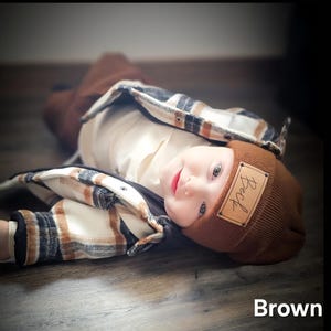 Name Beanie newborn, baby, toddler, kids, adult image 6