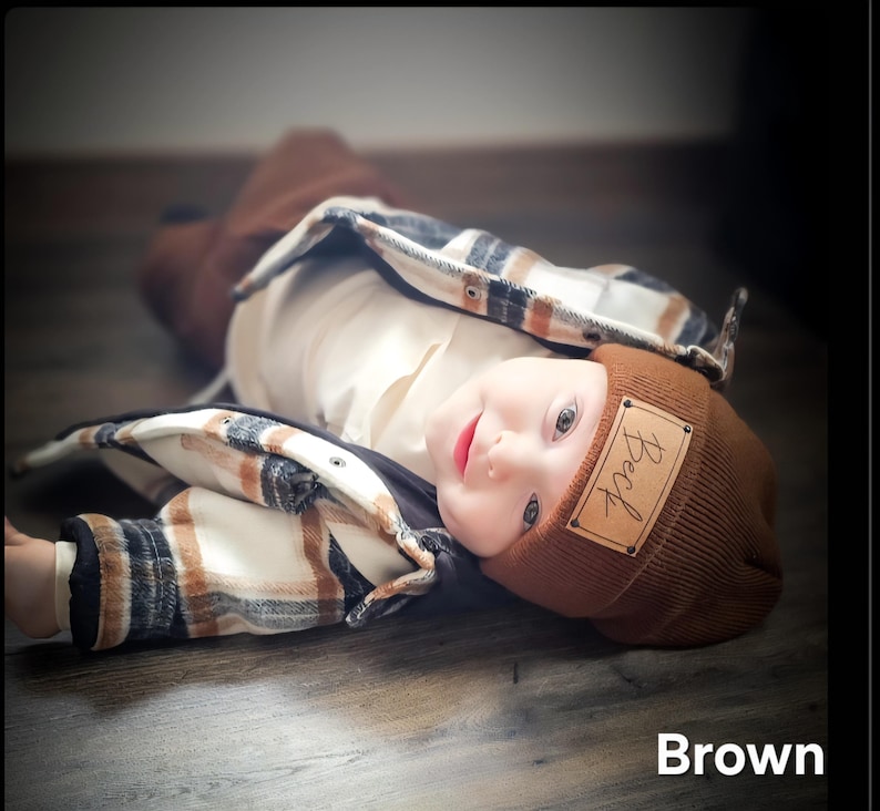 Name Beanie newborn, baby, toddler, kids, adult image 6