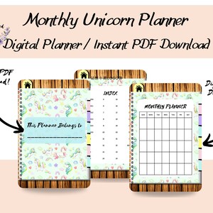Monthly/Weekly/Daily Planner
