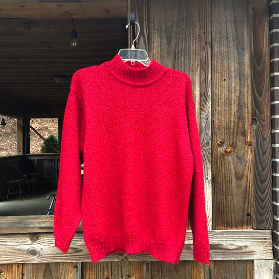 Vintage 80s/90s Milano Design Group Cozy Red Sweat