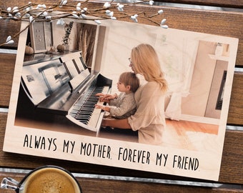 Mother’s Day Photo Gifts Personalized Gifts For Mom Mothers Day From Daughter Photo On Wood Gifts For Mom From Daughter Mom Picture Frame