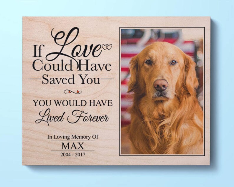 Pet Memorial Gift For Pet Loss In Memory Of Dog Dog Etsy