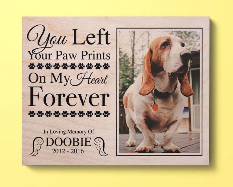 Pet Memorial Frame Pet Loss Gifts Dog Sympathy Pet