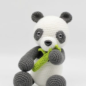 Crochet Amigurumi Panda, PATTERN ONLY, Boo the Panda, pdf Stuffed Animal Toy Pattern, English Only image 3