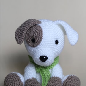 Crochet Amigurumi Puppy Dog PATTERN ONLY, Jack Pup, pdf Stuffed Animal Toy Pattern, English Only image 5