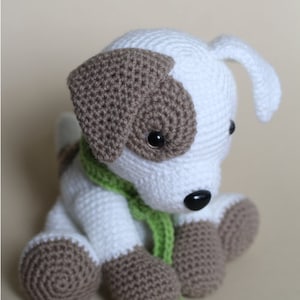 Crochet Amigurumi Puppy Dog PATTERN ONLY, Jack Pup, pdf Stuffed Animal Toy Pattern, English Only image 8