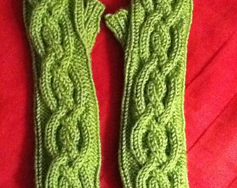 Cable Wristwarmers