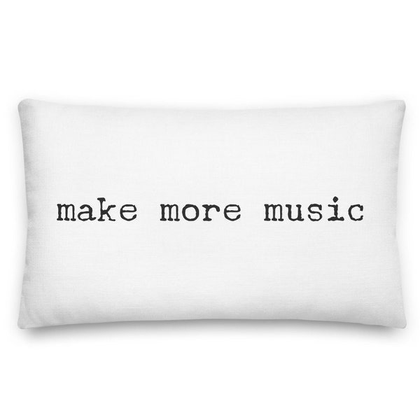 Music Pillow Etsy