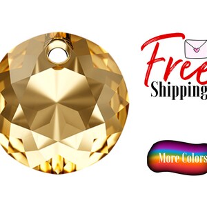 8mm Swarovski Classic Cut Pendant Crystals, Style 6430, 10 Pieces, Multiple Colors, Swarovski Crystals for Jewelry, Crystal Pendants, Drops