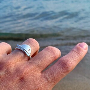 Pure925 series - aurora | silver925 ring, adjustable ring, minimal ring, aurora ring