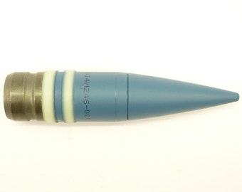 projectile 30mm inert pgu cannon practice ordnance gau target use vietnam avenger inch battleship shell war round tall feet