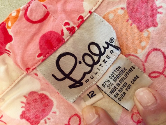 Lilly Pulitzer women's size 12 lady bug front pat… - image 3