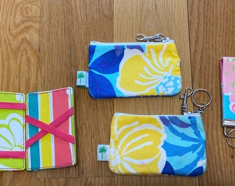 Lilly Pulitzer Folding Wallet, Change Purses, and Keychain