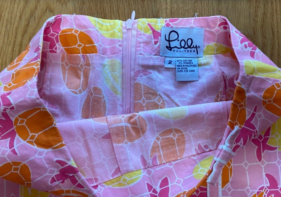 Lilly Pulitzer Vintage Pineapple Pattern Skort Si… - image 2