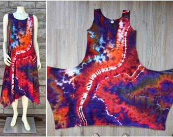 Small Ice Dyed Cotton Dress